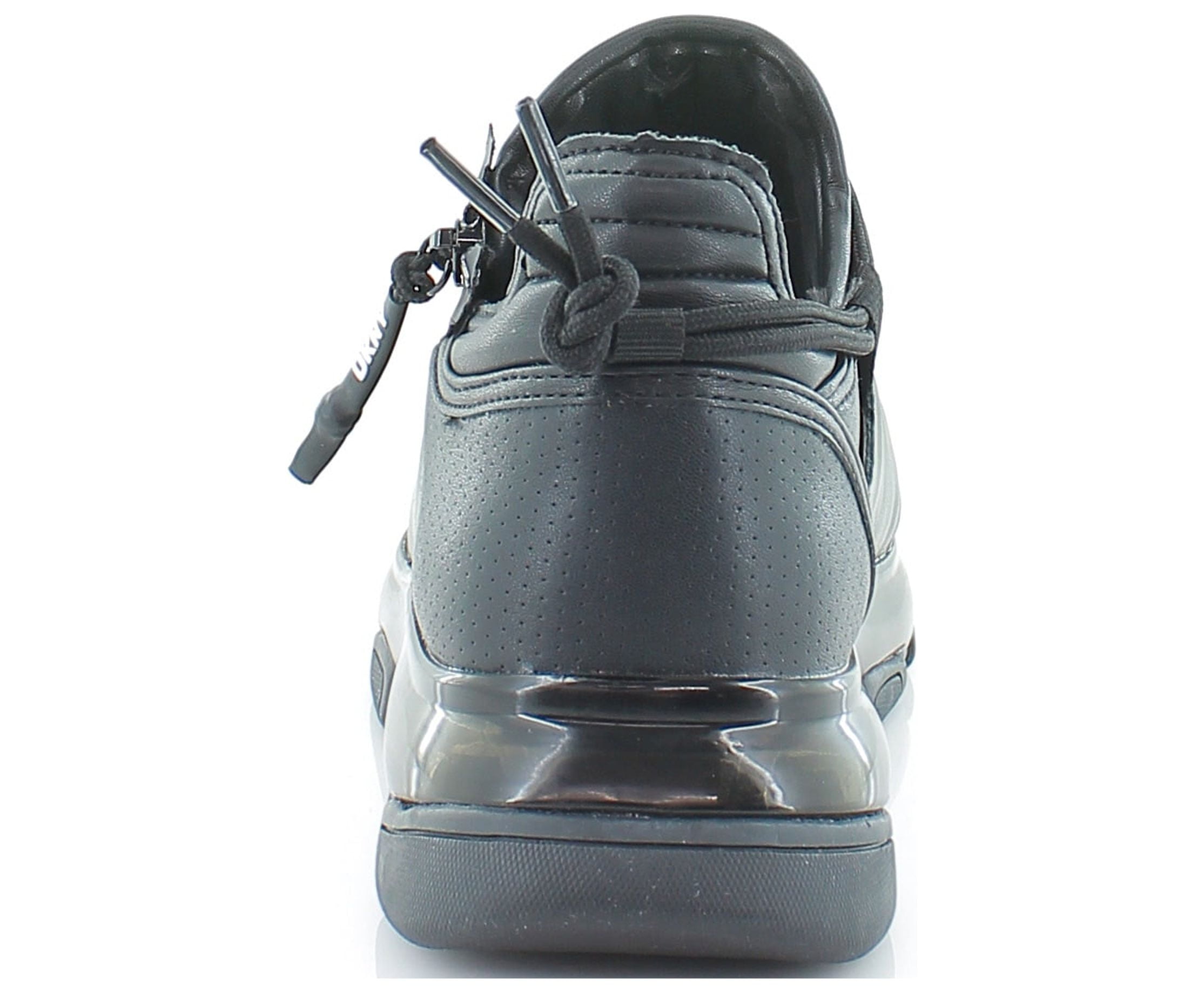 DKNY Womens Tokyo Slip On Sneaker, Adult, Black/White, 6.5 M US