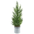 Northlight 1.5 FT Artifical Cypress Christmas Tree, Unlit