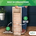 thumbnail image 6 of Swooc Games® - Premium Giant Tower Game w/ 3-in-1 Straightener, Table & Storage Box - 90% Faster Set Up w/ Transforming Box & Straightener - Starts At 2-4ft - Grows To Over 6ft - Large Outdoor Games, 6 of 8