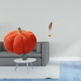 thumbnail image 2 of Almohadas de calabaza de Halloween, escultura de hoja de metal, estatua de hoja rellena, decoración de almohada, cojín decorativo para sofá, cama, dor, 2 of 8