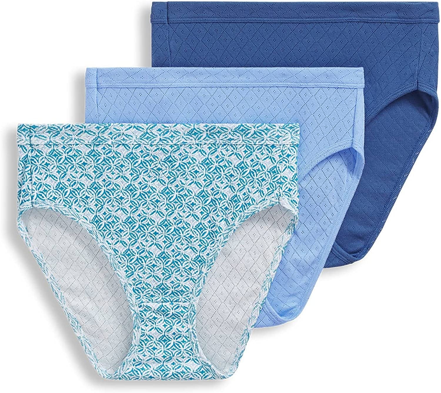 Jockey Women's Underwear Plus Size Elance Hipster 3 Pack