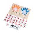 thumbnail image 2 of Número de aprendizaje educativo Juguete Aprendizaje de preescolar Número de juguete Bloque de jardín de jardín de niños Regalos para niños Toy de, 2 of 9