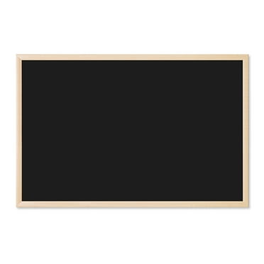 U Brands Chalkboard 35 x 23 Inches MDF Birch Frame 3263U00-01