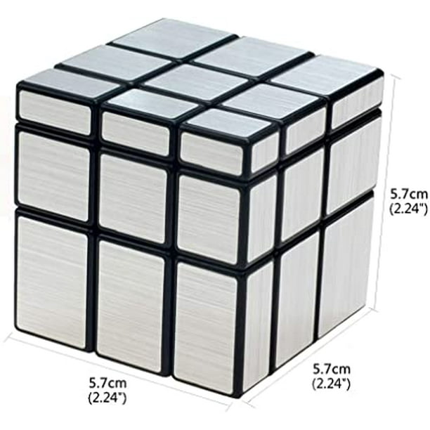 HUSERYT Miroir cube miroir cube Puzzle, super cube Magic Smooth