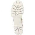 thumbnail image 3 of Shellys London Dita Silver Lugged Platform Two Strap Metallic Retro Sandals (Silver, 41), 3 of 4