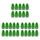 thumbnail image 3 of Billuyoard 10 Uds. De manteles individuales grandes de hojas de plátano, plantas de imitación, posavasos resistentes al calor para bebidas, Type1 NO1, 3 of 6