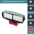 thumbnail image 3 of 30 LED Work Lamp Light Flashlight Spotlight for Battery, 3 of 5