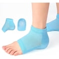 thumbnail image 6 of Height Increase Insoles,Happon Invisible Silicone Shoe Insoles, Height Increase Socks Heel Pad, Invisible Shoe Lift Inserts for Plantar Fasciitis Pain Relive and Gait Correction Blue 3.5CM/1.4 Inch Up, 6 of 7