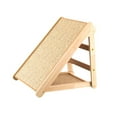 thumbnail image 4 of Rascador vertical de madera para gatos, de sisal, para que descansen los gatitos. S, 4 of 9