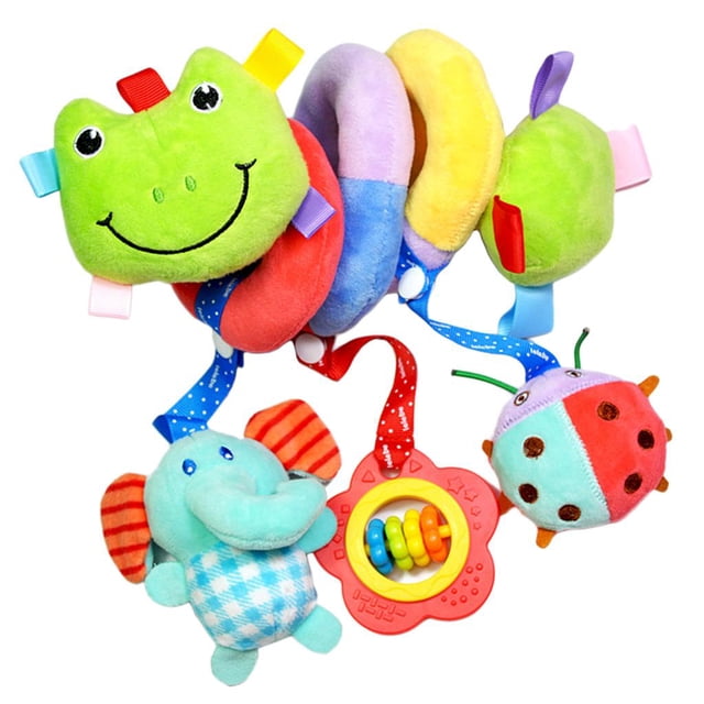 Musical Peluche Cuna Cochecito Bebé Cochecito Colgar Juguetes Zulema Suave peluche espiral de juguete