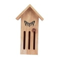 thumbnail image 1 of Wooden Butterfly House Habitat Waterproof Haven Resting Place with Line Drawing, 1 of 7