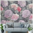 thumbnail image 4 of Orinice Flowers Pattern Tapestry Wall Hanging Unique Style Graphic Tapestries Home Wall Decor Art for Living Room Bedroom Apartment Farmhouse Dorm 60x50inch, 4 of 6