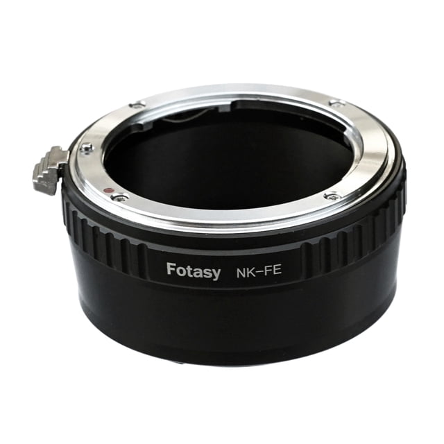 Adaptador de objetivo Fotasy F Mount a E-Mount para Nikon Sony