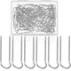 thumbnail image 1 of 100 Pcs Fork Pins For Quilting Metal U Pins Craft Straight Pins Quilting Pins Sewing Pins Double Blocking Pins Ornament, 1 of 5
