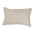 thumbnail image 4 of Creative Co-Op Woven Cotton Blend Jacquard Lumbar Pillow, 4 of 4