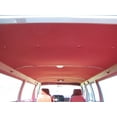 thumbnail image 3 of Car Elements Red Auto Roof Lining Headliner Foam Upholstery Red Headlining Fabric Remedy Renew&nbsp;60" W, 3 of 6