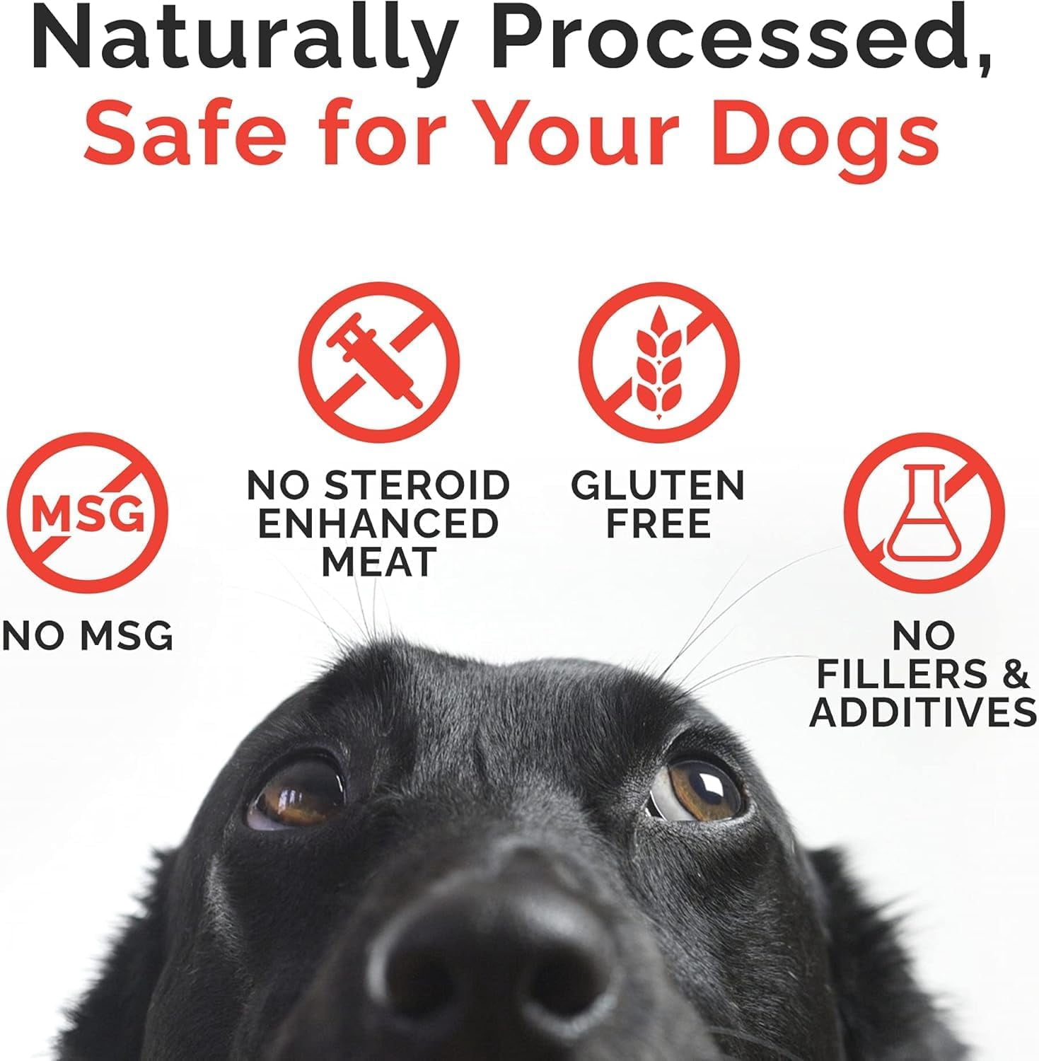 Miss Nelly's - Heart of The Wild – All Natural Elk & Venison Jerky Dog Treats - Made in USA Only - Minimally Processed Real Meat Treats - 12 oz