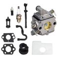 thumbnail image 1 of DYNWAVECA Carburetor s Fuel , Oil , Fuel Line, Saw Carb with Spark Plug and Fuel Hose for MS170 017 Accessory Replacement, 1 of 5
