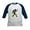Navy/White, variant on CafePress - PEACE UP Baseball Jersey - Kids Cotton Baseball Jersey, 3/4 Sleeve Shirt