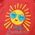 thumbnail image 4 of ATAIKU Toddler and Little Girls Pajamas Short Sleeve 100% Cotton Kids Pjs Cartoons Sleepwear Summer Clothes - Sunshine, 4 of 6