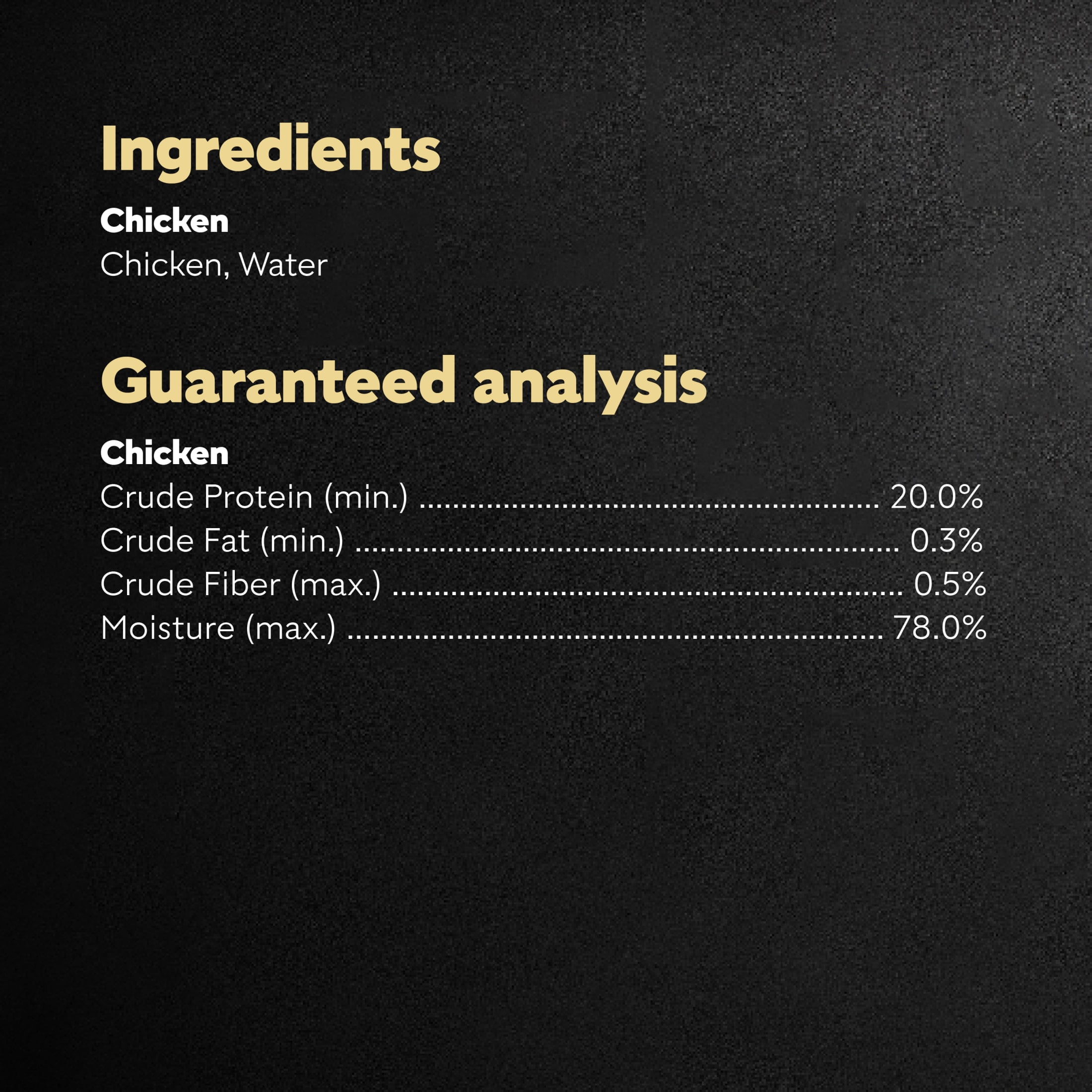 Cesar Simply Crafted Chicken Wet Dog Food, 1.3 Oz Tub