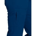 thumbnail image 3 of Grey’s Anatomy by Barco - Women’s Mia Pant, Easy Care Medical Scrub Pants w/ 6 Pockets & Elastic Drawcord Waistband Indigo S, 3 of 6