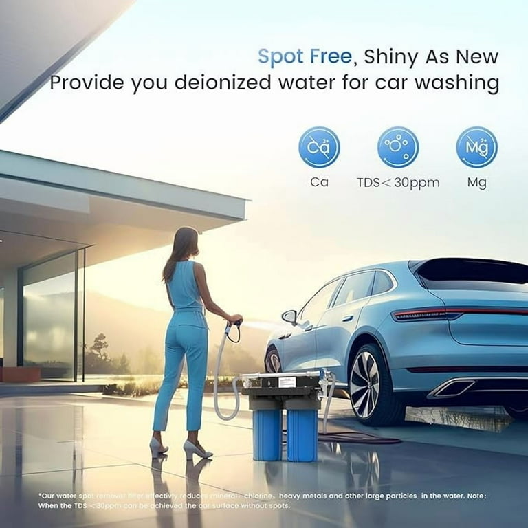 メンテナンス SPOTLESS CAR WASH SYSTEM ISPRING Spotless Car Wash System, Deionized Water System for