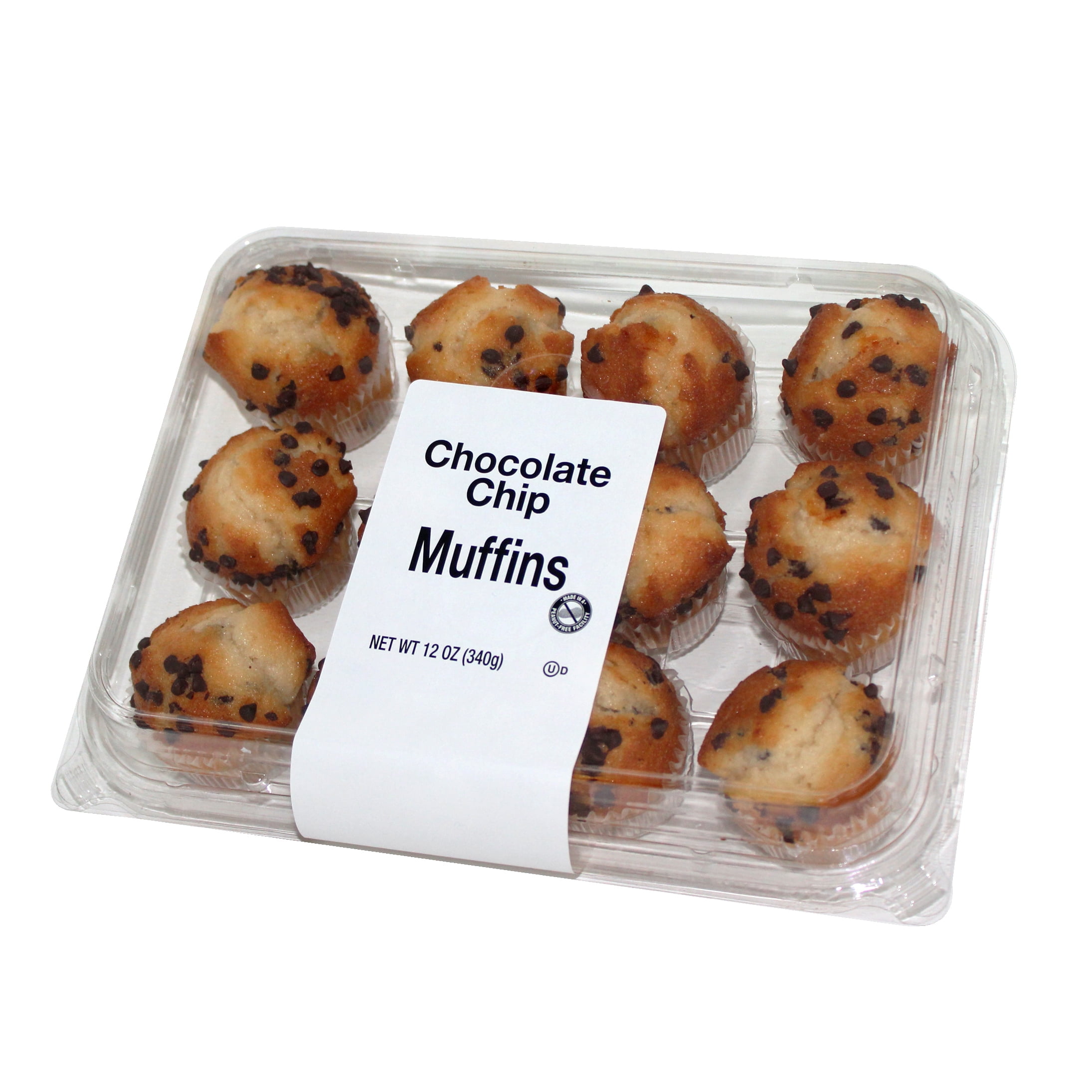Chocolate Chip Mini Muffins, 12 oz, 12 Count
