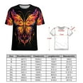 thumbnail image 2 of Colorful Butterfly Women T-Shirt Classic O Neck T-Shirts Short-Sleeve Trendy Animal Print Design Tshirt Casual Clothing, 2 of 5