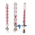 thumbnail image 2 of 304 Stainless Steel Magnetic Flap Level Gauge 1M Magnetic Float Water Oil Level Meter ,Energy-Saving, 2 of 3