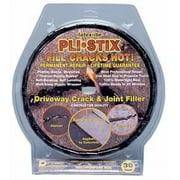 Latex-ite Pli-Stix 30 ft. Medium Black Permanent Blacktop Joint and Crack Filler