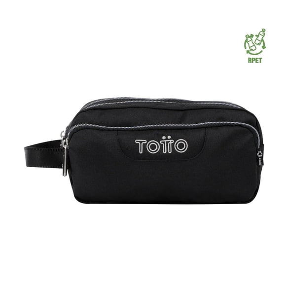 TOTTO Lapicera para Niño | con Triple Bolsillo y Repelente a Líquidos AGAPEC negro CH