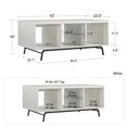 thumbnail image 3 of Table basse Melbourne d’Ameriwood Home, de couleur blanche, 3 of 9
