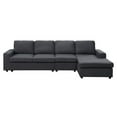 thumbnail image 4 of Ucloveria Sectional Sofa for Home, Apartment, Compact Spaces w/Chaise Lounge, L-Shape Design, Reversible Ottoman Bench, 4 of 4