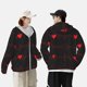 thumbnail image 4 of Balery Cardiogram and Heart Sudadera ligera de manga larga con capucha y protección solar UPF 50+ para hombre y mujer, ideal para pesca y running-3X-Large, 4 of 7