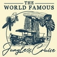 thumbnail image 2 of Men's Jungle Cruise The World Famous La Quila  Graphic Tee Beige Small, 2 of 4