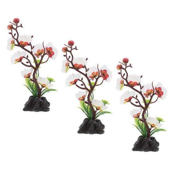Simulation Flower Sushi Plate Decor Home Decoration Realistic Shape Plastic Material 22X5.5X5.5CM 3Pcs