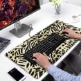 thumbnail image 2 of Long Mouse Pads for Desk,Zebra and Leopard Print Pattern Desk Mats on Top Of Desks, Desk Mouse Pad Extra Large with 3mm Non-Slip Base and Stitched Edge for Gaming,Office,Work,Home 31.5"x15.7", 2 of 6