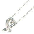 thumbnail image 1 of Pre-Owned Tiffany & Co. Paloma Picasso Loving Heart Necklace in 925 Sterling Silver... (Good), 1 of 8