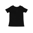 thumbnail image 6 of Disney Women's Minnie Mouse T-Shirt Leaning Short Sleeve Black, 6 of 8
