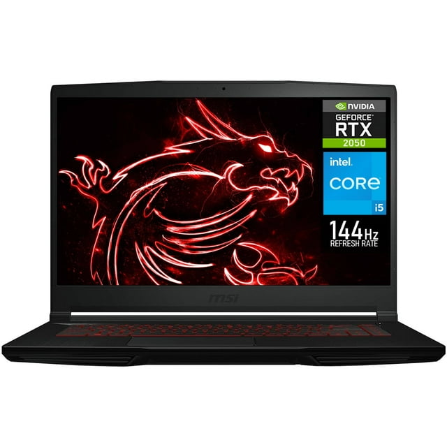 Laptop Gamer MSI Thin GF63 NVIDIA GeForce RTX 2050 Intel Core i5 12450H 8GB RAM 1TB SSD 15.6" Windows 11 Home Teclado en Ingles