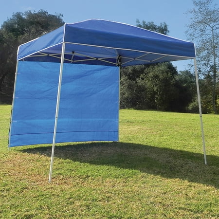 Z-Shade 10' x 10' Instant Canopy Tent Sidewall Accessory Only, Blue (4 Pack)