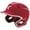 Red/White, variant on Z5 2.0 Matte Two-Tone Batting Helmet - Junior | Black/White | Junior