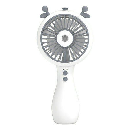 

cdar Portable Fan Multi-purpose Cool Rechargeable Cute Cartoon Water Spray Mini Handheld Fan for Outdoor Cooling Fan