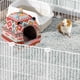 thumbnail image 5 of Casa de conejillo de indias, cama cómoda para hámster, madriguera, escondite grande para nido de erizo, jaula para hámster, accesorios, 5 of 7