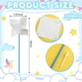 thumbnail image 2 of Papel de bricolaje abierto Craft Pinwheels para niños, a granel, 12 cm, blanco x 48, 2 of 7