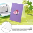 thumbnail image 6 of 4Pcs 6x4.5inch Rectangle Frame Plastic Embossing Folders Clear Acrylic Embossing Diffuser Set for DIY Card Making Scrapbooking and Other Paper Crafts 2.8 mm Thick, 6 of 8