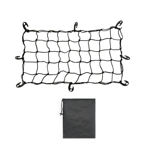 Elastic Cargo Net Folding Wagons Cart Folding Cargo Net Beach Cart Wagons Cart Heavy Duty Tie Rod Camping Accessory