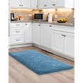 thumbnail image 3 of Alfombra de baño ILANGO azul, 91 x 61 cm, antideslizante, superabsorbente, 3 of 9