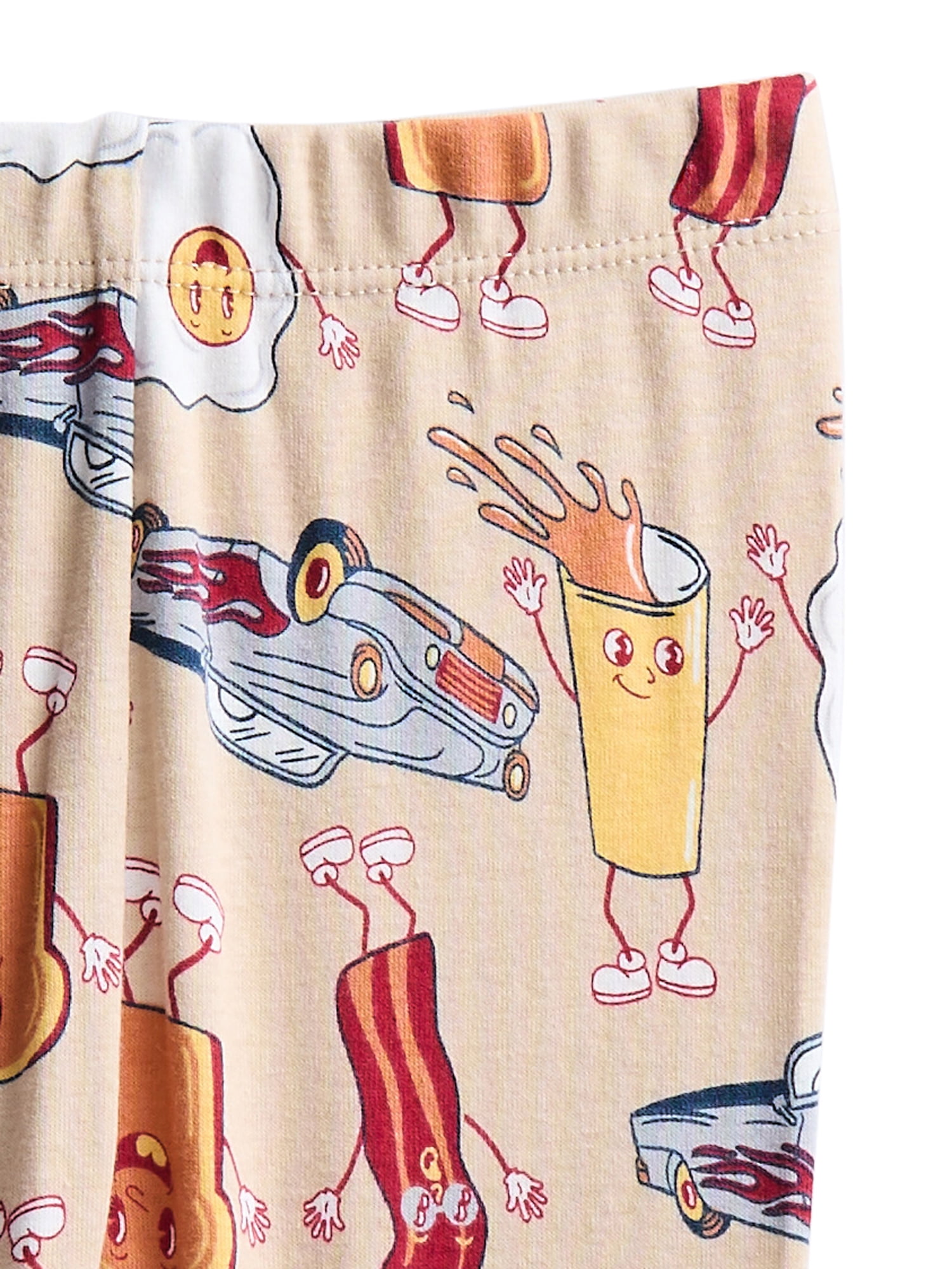 Wonder Nation Toddler Boys Short Sleeve Top, Pants and Shorts Pajama Sleep Set, 3-Piece, Sizes 12M-5T